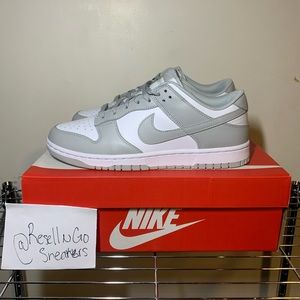 Nike Dunk Low ‘Grey / White’ sz 10 mens